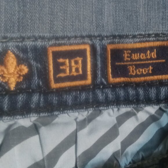 Rock Revival Men's Ewald Regular Fit Boot Stretch Jeans 38 - Picture 6 of 9